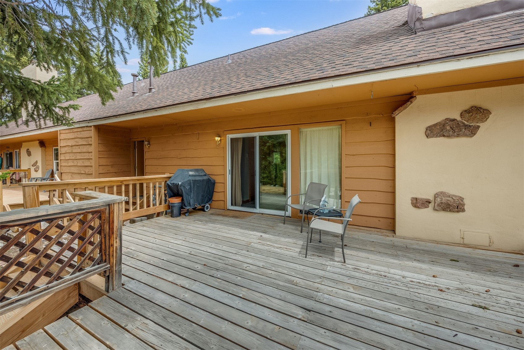 283 Range Road, Unit 2 Breckenridge, CO 80424 - Photo 28 of 31 Back Deck West-facing