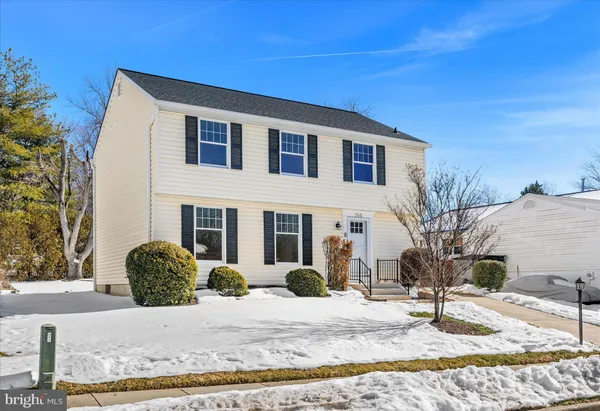 a view of a house with snow
