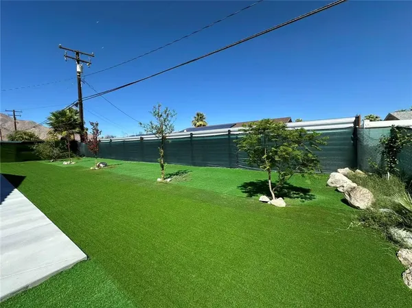 a view of a garden
