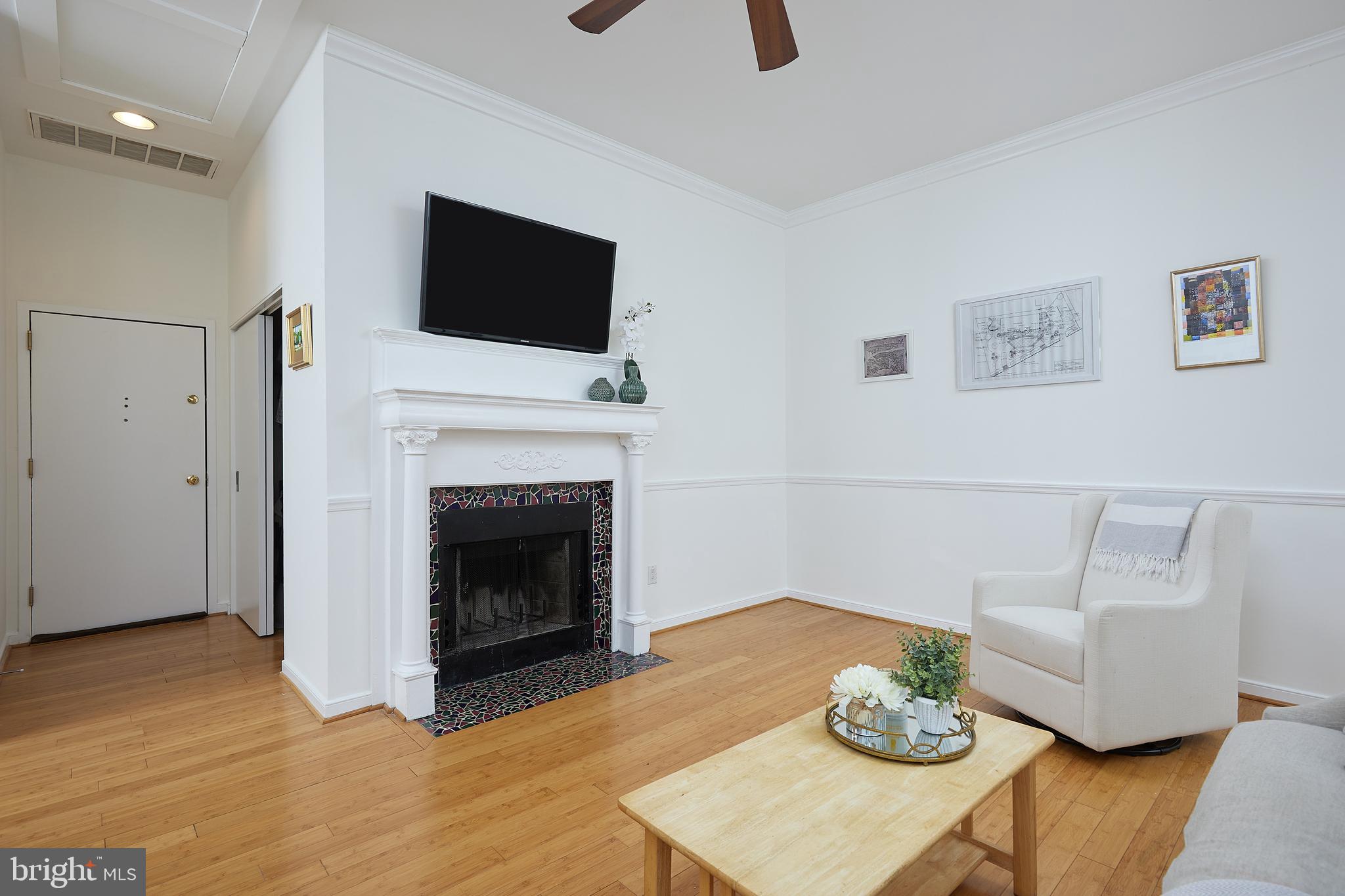 2611 Adams Mill Road Northwest, Unit 405 Washington, DC 20009 - Photo 3 of 38 Fireplace