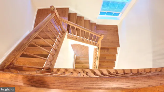 a view of a building with a window