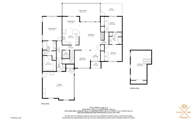 $425,000 | 512 Prairie Ln Drive, Monticello, IL 61856