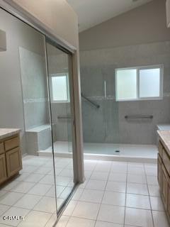 4947 Tilos Way Oceanside, CA 92056 - Photo 16 of 37 a bathroom with a bathtub and a shower