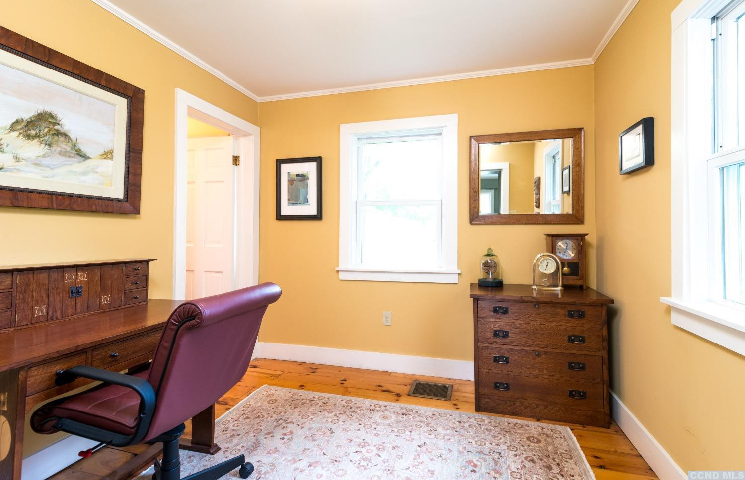 56 Beebe Pond Road Canaan, NY 12029 - Photo 16 of 50 a living room with furniture and wooden floor