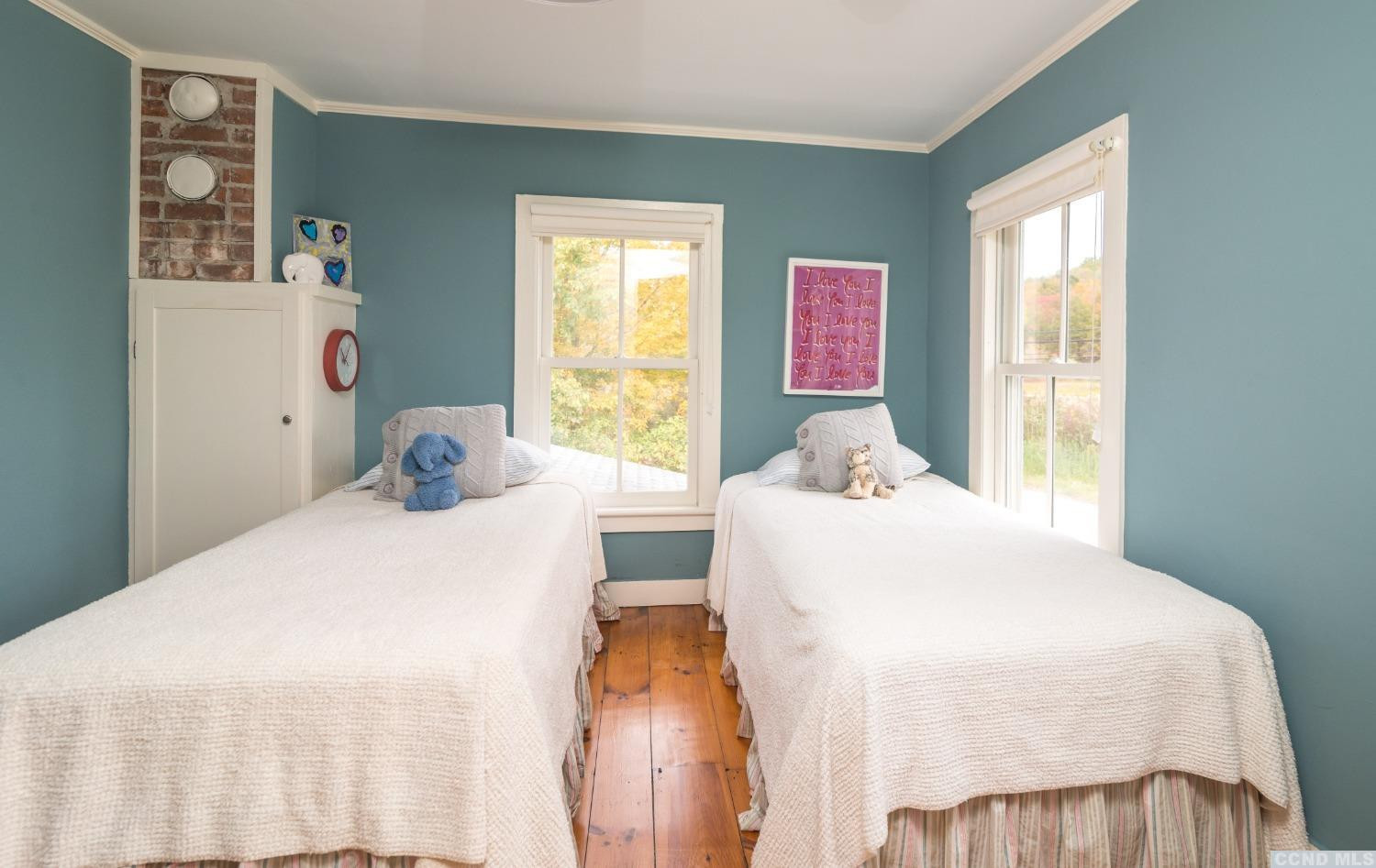 56 Beebe Pond Road Canaan, NY 12029 - Photo 24 of 50 a bedroom with a bed and a window