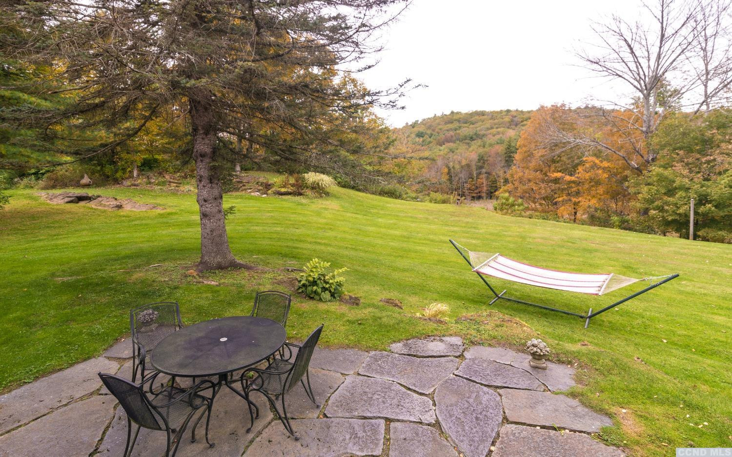 56 Beebe Pond Road Canaan, NY 12029 - Photo 28 of 50 a view of a swimming pool with a yard