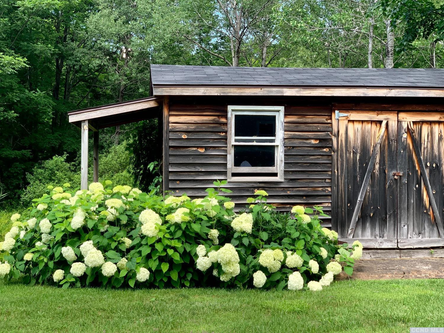 56 Beebe Pond Road Canaan, NY 12029 - Photo 36 of 50 a backyard of a house with lots of green space