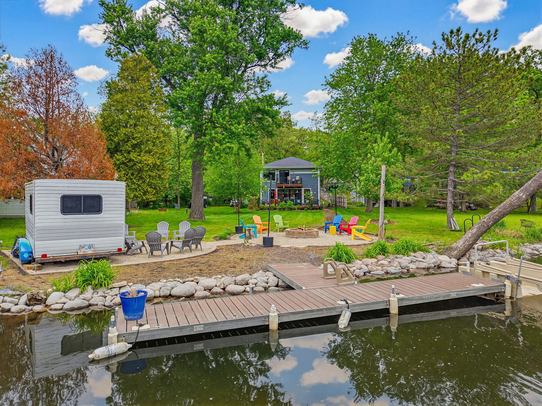 34215 Venice Park Road Delafield, WI 53018 - Photo 42 of 47 Lake Frontage