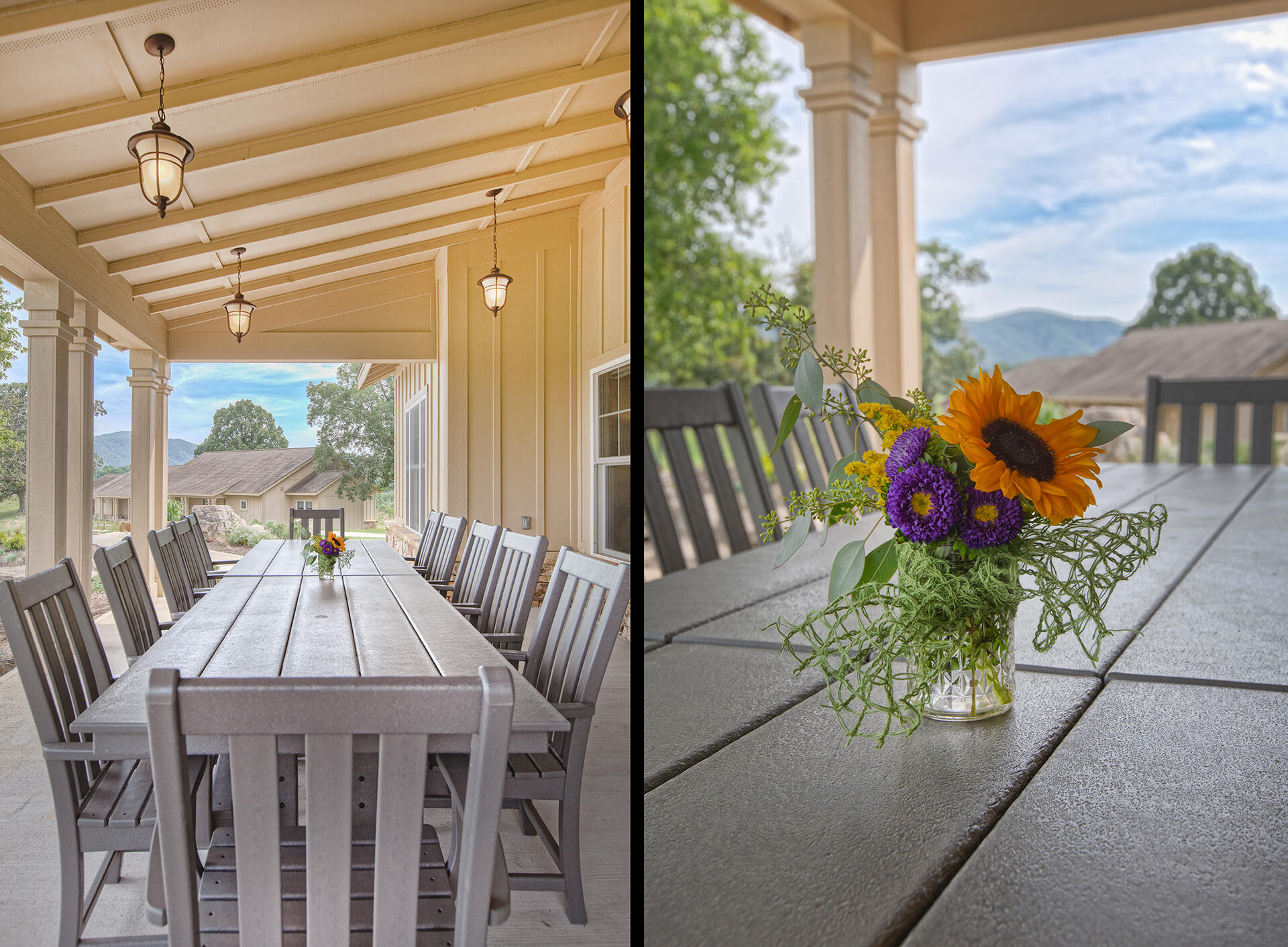 3630 Ballyhack Trail Roanoke, VA 24014 - Photo 25 of 61 a view of an outdoor dining space with furniture