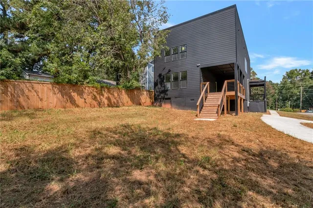 a view of outdoor space with seating