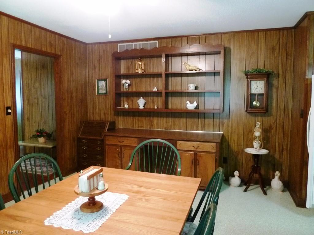 142 Jack Young Road Lexington, NC 27292 - Photo 12 of 30 Built-in desk/buffet and shelves in Informal Dining Room/Breakfast Room.