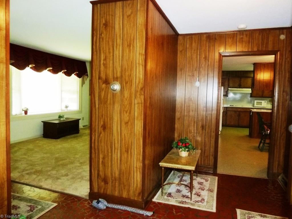 142 Jack Young Road Lexington, NC 27292 - Photo 21 of 30 Back hallway continues from Entry Foyer and leads out to back porch.
