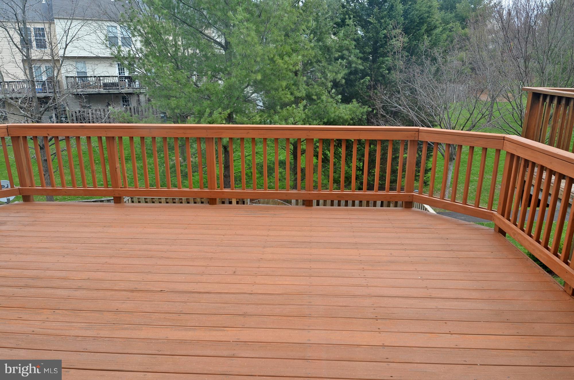 14243 Glade Spring Drive Centreville, VA 20121 - Photo 11 of 30 Large Rear Deck