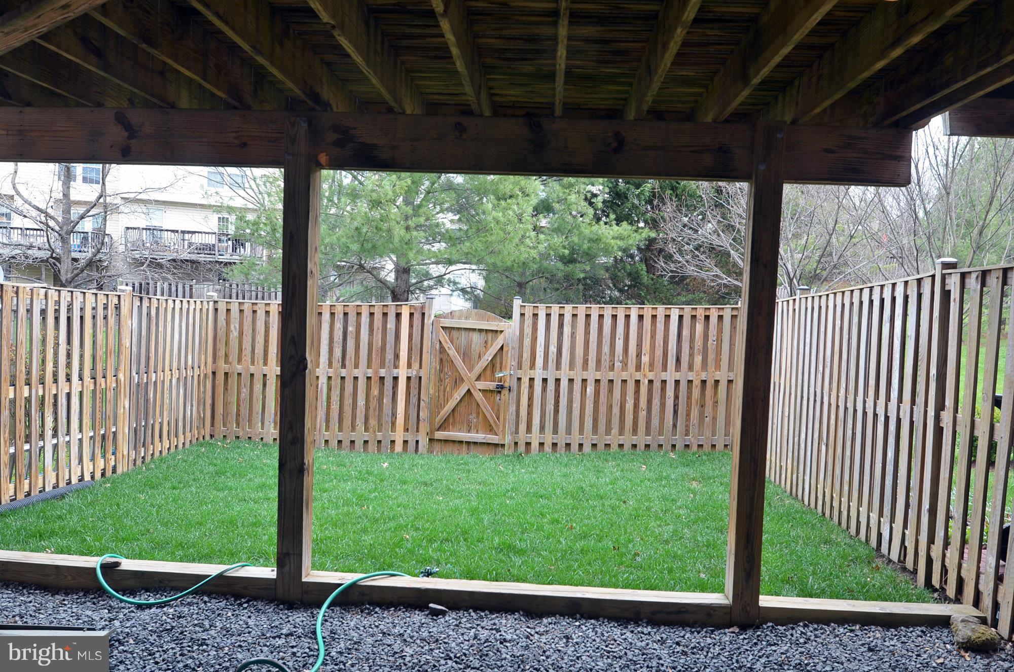 14243 Glade Spring Drive Centreville, VA 20121 - Photo 30 of 30 Bsmnt Exits to Fenced Backyard