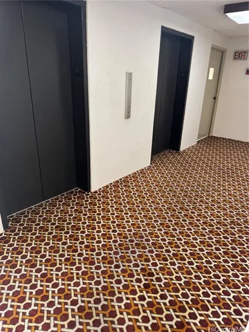 a bedroom with a bed