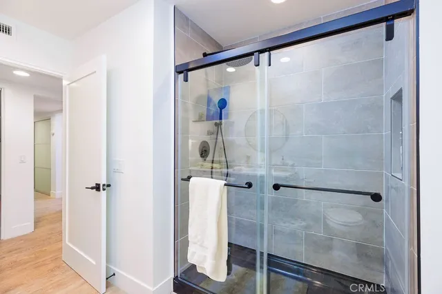 a view of a swimming pool with a yard