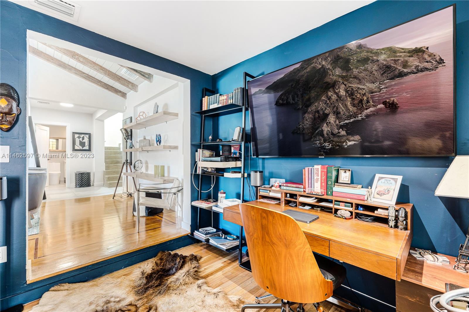 32 Southwest 23rd Road Miami, FL 33129 - Photo 7 of 34 a view of a workspace with furniture