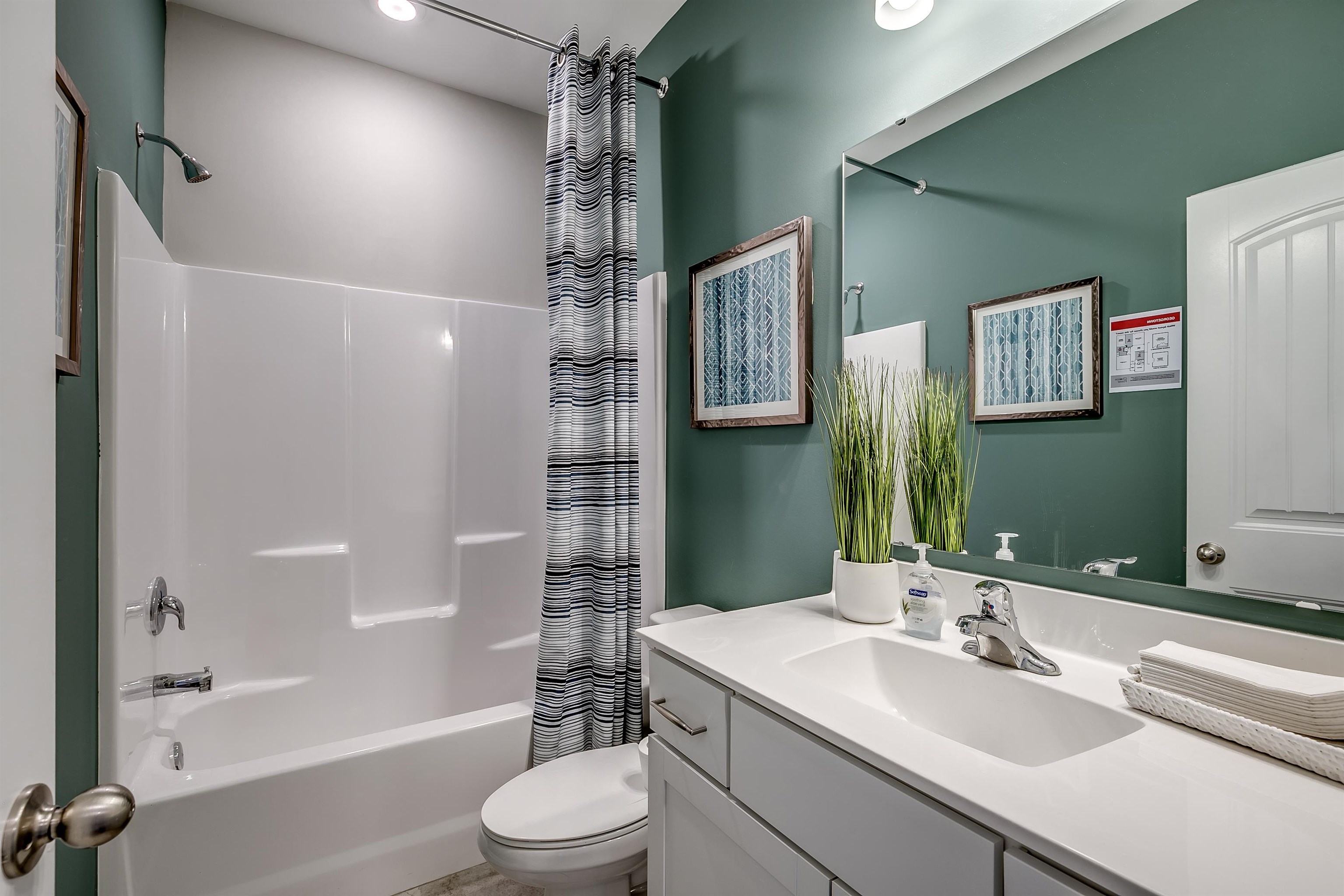 580 Kapalua Loop Little River, SC 29566 - Photo 14 of 24 Bathroom with vanity and shower / bath combo with shower curtain