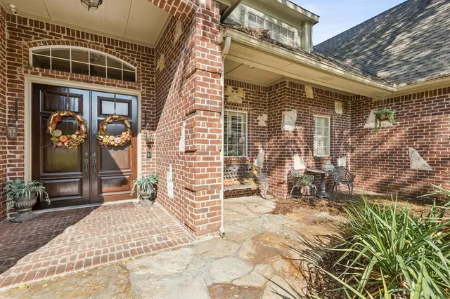 a view of house with door