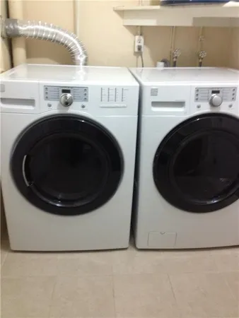 a utility room with a sink