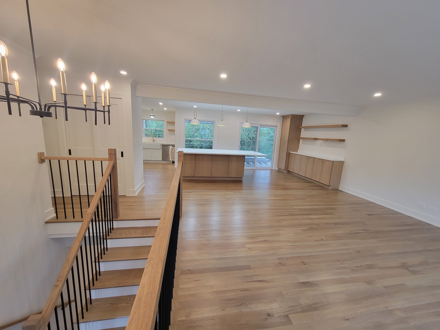 2S245 Mayfield Lane Glen Ellyn, IL 60137 - Photo 3 of 26 a view of entryway and hall with wooden floor