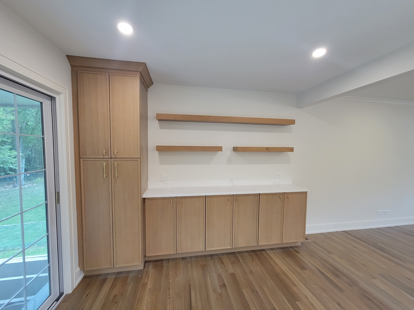 2S245 Mayfield Lane Glen Ellyn, IL 60137 - Photo 8 of 26 a hallway with wooden floor and closet