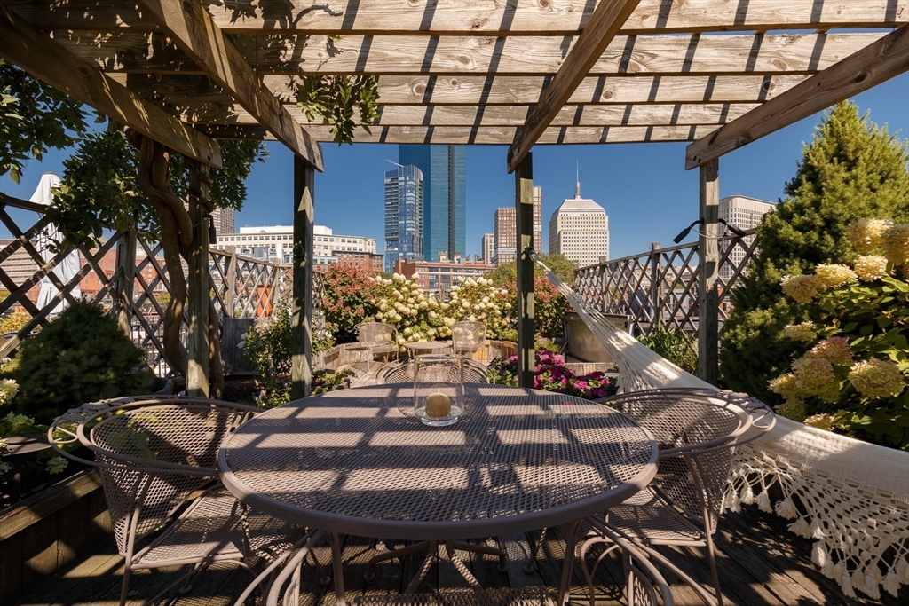 80 Appleton Street Boston, MA 02116 - Photo 24 of 30 a view of a chairs and tables in patio