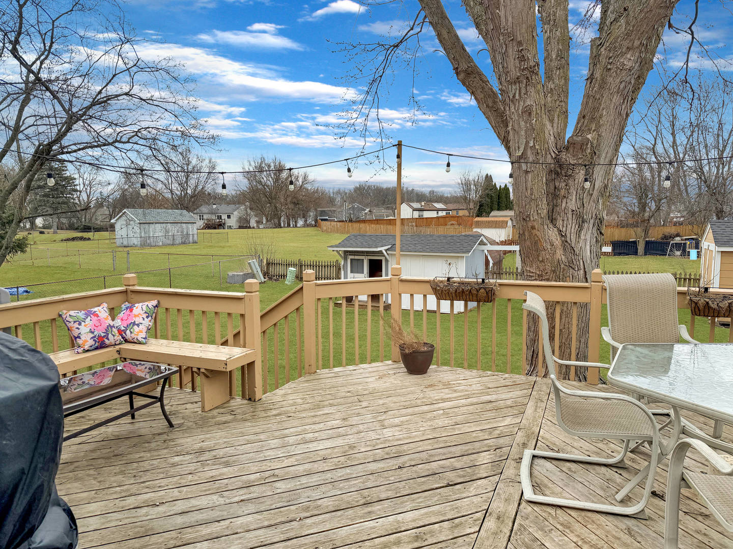 104 McClellan Street Bartlett, IL 60103 - Photo 20 of 21 a view of a lake from a roof deck
