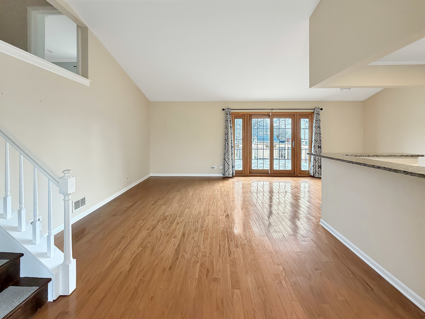 104 McClellan Street Bartlett, IL 60103 - Photo 3 of 21 a view of empty room with wooden floor and fan
