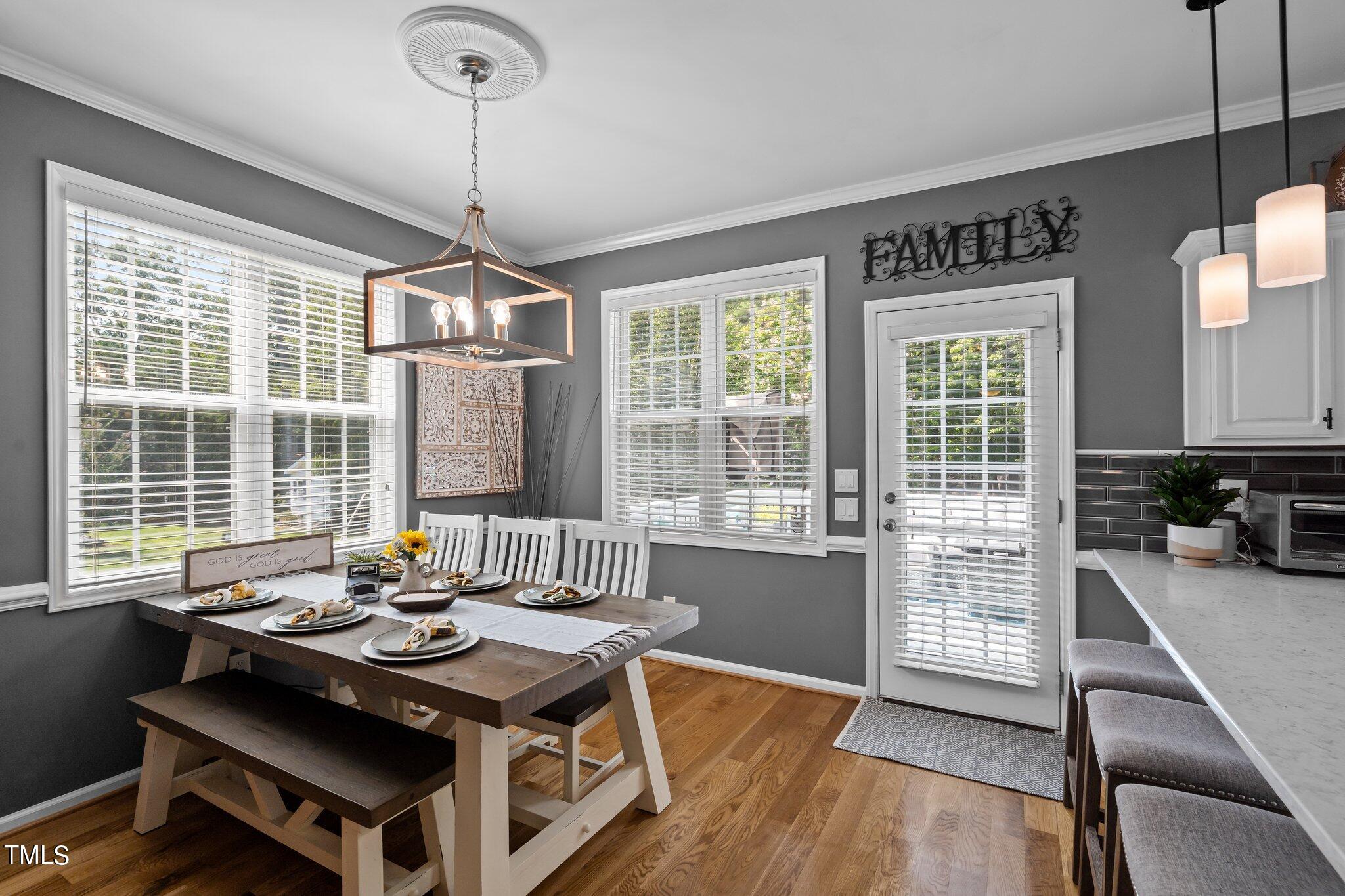 110 Oak Road Butner, NC 27509 - Photo 12 of 41 View from family room into kitchen/dining