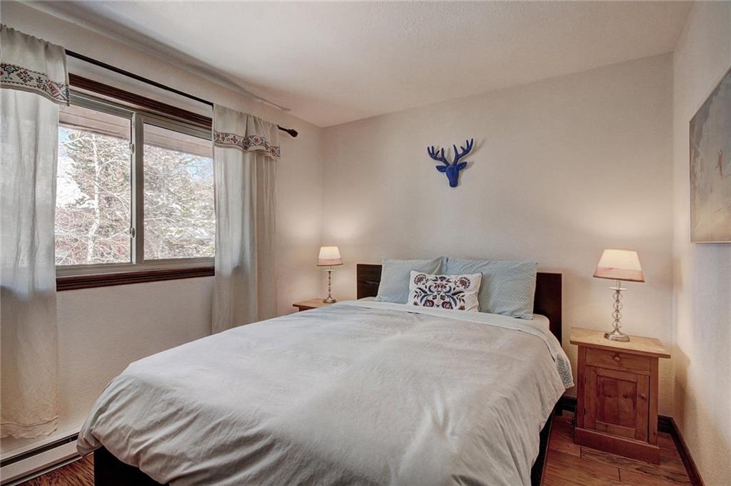 187 Rasor Drive Keystone, CO 80435 - Photo 20 of 24 a bedroom with a bed and a window