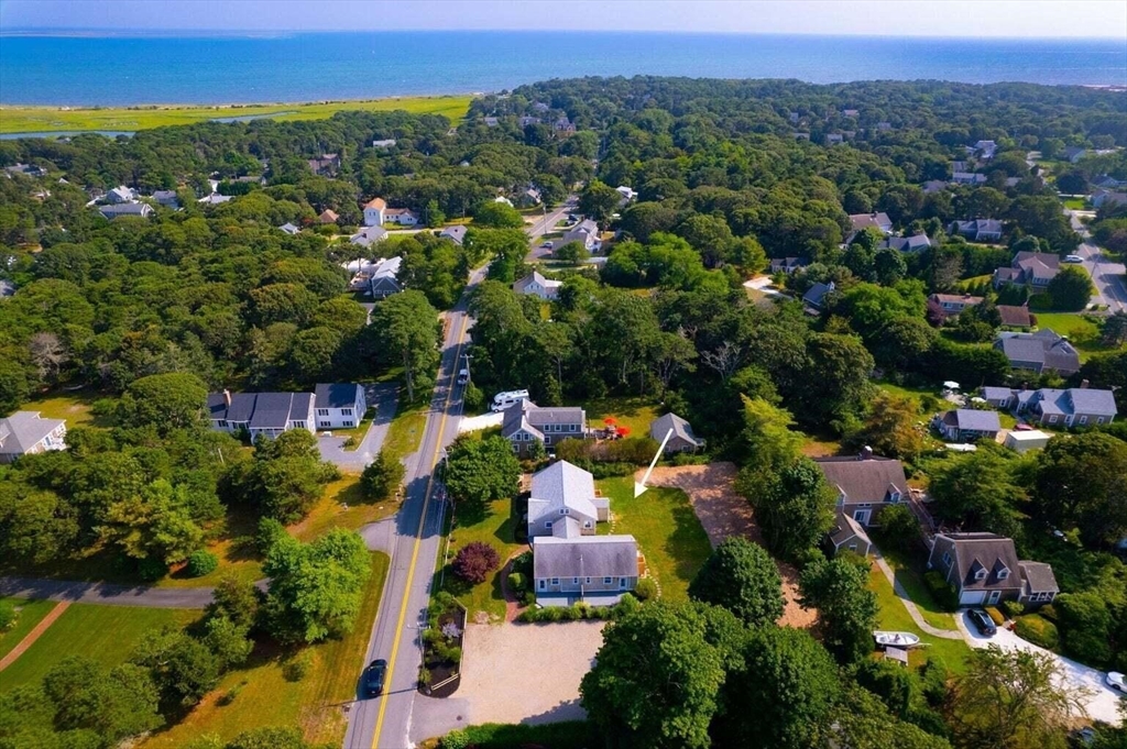 72 Forest Beach Road Chatham, MA 02659 - Photo 4 of 32 an aerial view of residential house with outdoor space and trees