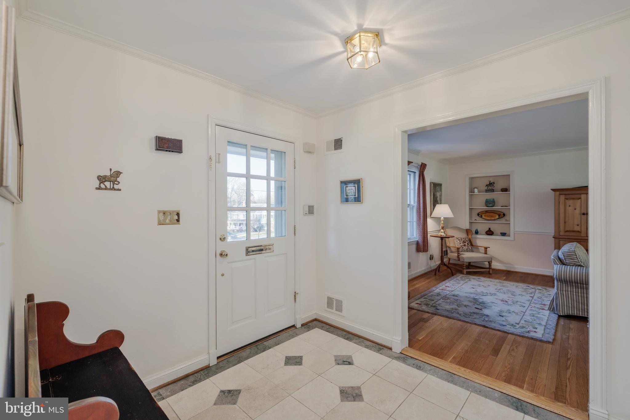 8217 Kerry Road Chevy Chase, MD 20815 - Photo 2 of 42 The Entry Foyer