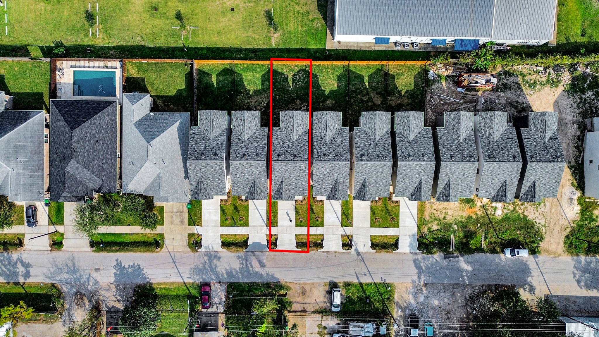 6320 Milwee Street, Unit B Houston, TX 77092 - Photo 2 of 43 an aerial view of multiple house