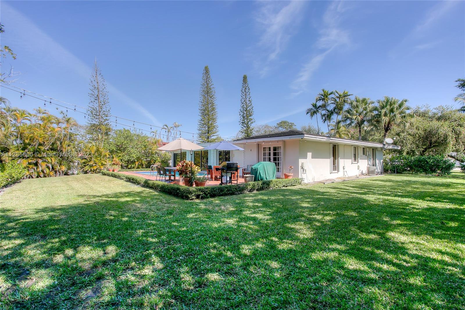 9670 Southwest 96th Court Miami, FL 33176 - Photo 21 of 21 a view of a house with a back yard