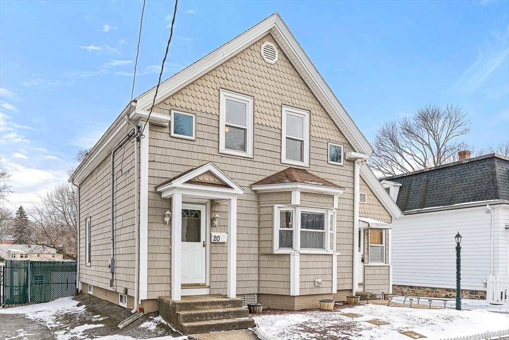 20 Pond Street Stoneham, MA 02180 - Photo 1 of 35 a view of a house with a yard