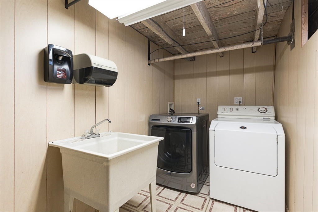 20 Pond Street Stoneham, MA 02180 - Photo 26 of 35 a utility room with dryer and washer