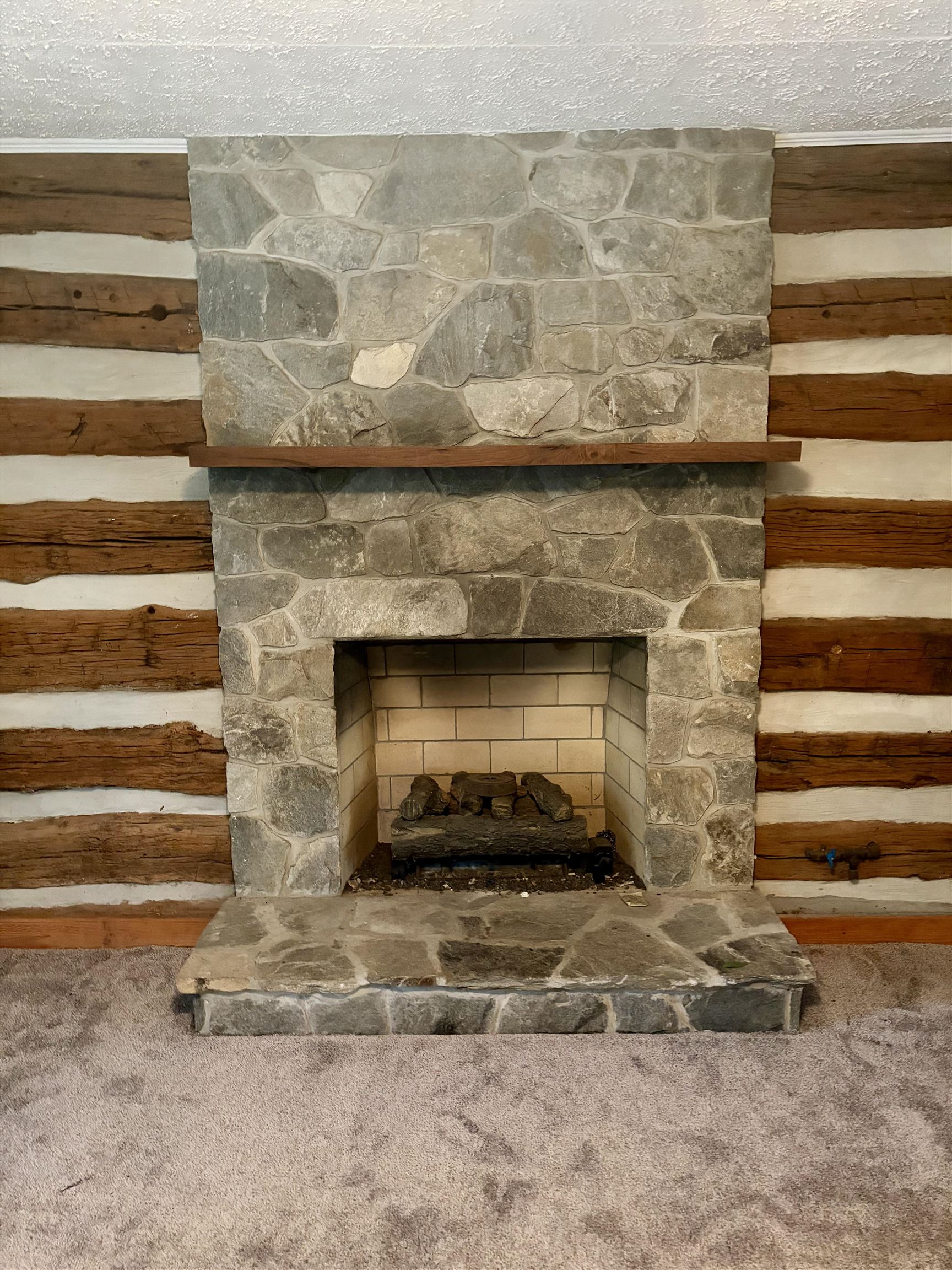 3648 Middlebrook Village Road Middlebrook, VA 24459 - Photo 4 of 48 a living room with a fireplace