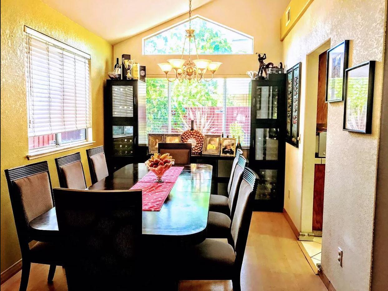 581 Hellyer Avenue San Jose, CA 95111 - Photo 8 of 8 a view of a dining room with furniture window and outside view