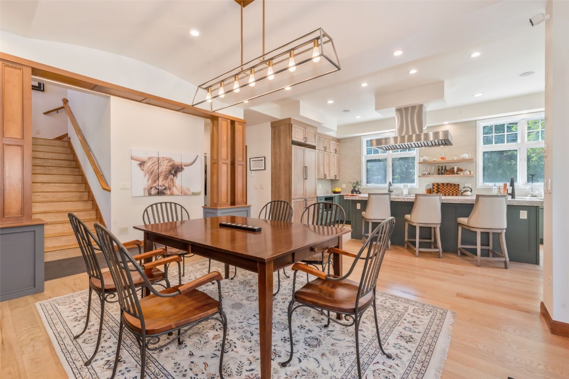 2911 Inverness Way Steamboat Springs, CO 80487 - Photo 11 of 43 a dining room with furniture and window