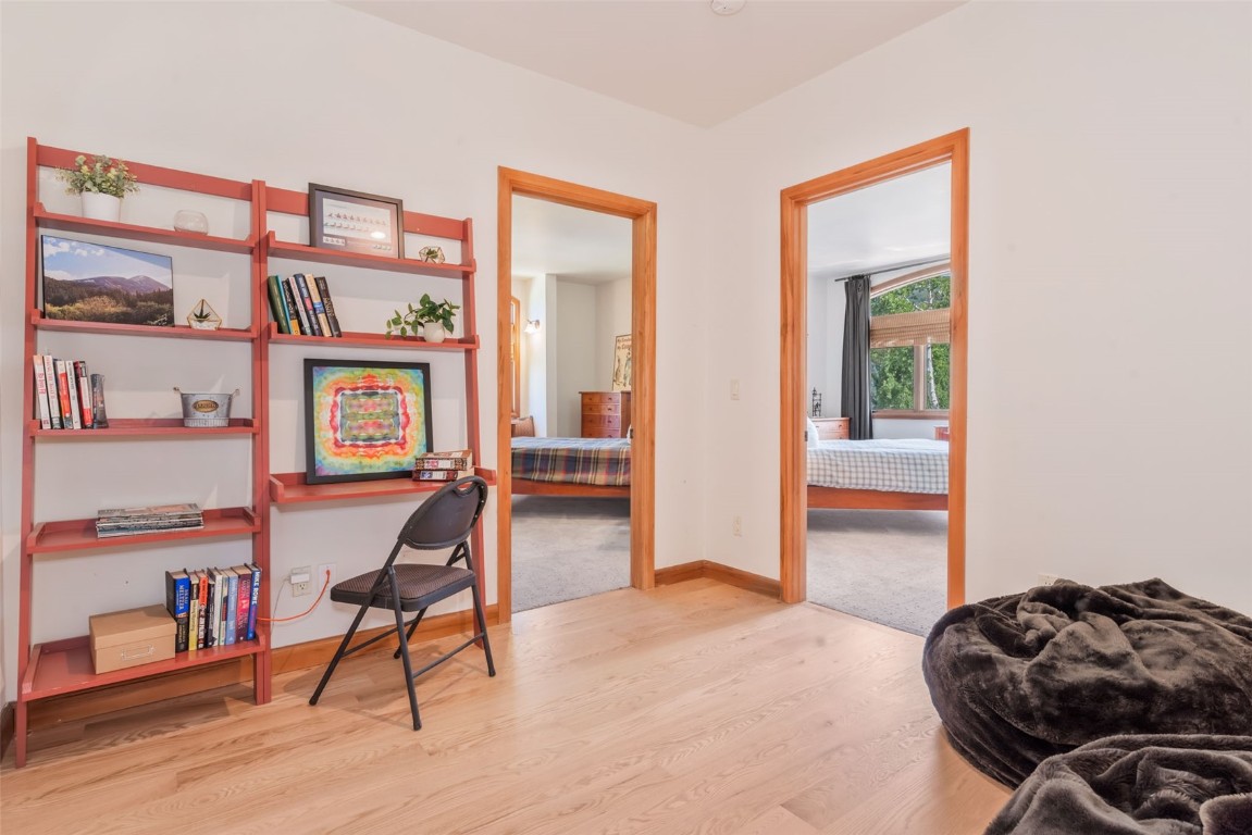 2911 Inverness Way Steamboat Springs, CO 80487 - Photo 33 of 43 a bedroom with furniture and a window