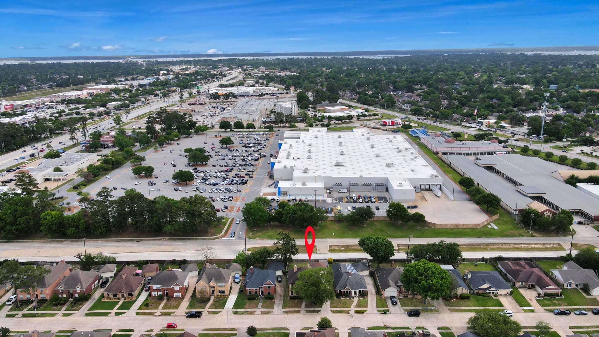 19030 Keyturn Lane Humble, TX 77346 - Photo 49 of 50 an aerial view of residential building with parking