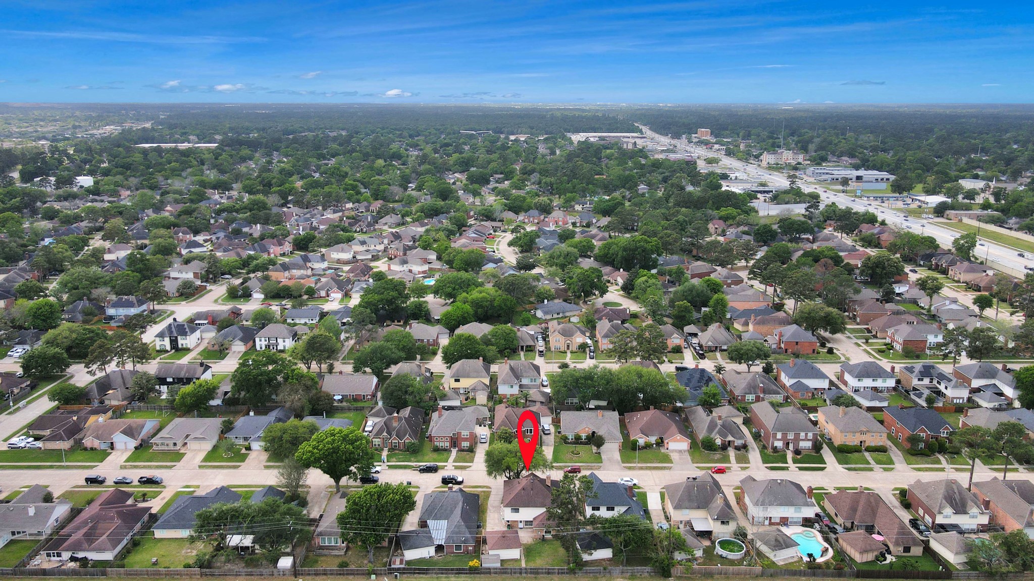 19030 Keyturn Lane Humble, TX 77346 - Photo 50 of 50 an aerial view of a city