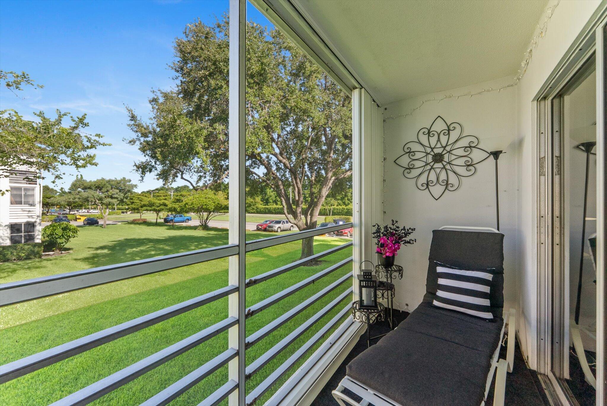 151 Fanshaw D Boca Raton, FL 33434 - Photo 14 of 35 Balcony