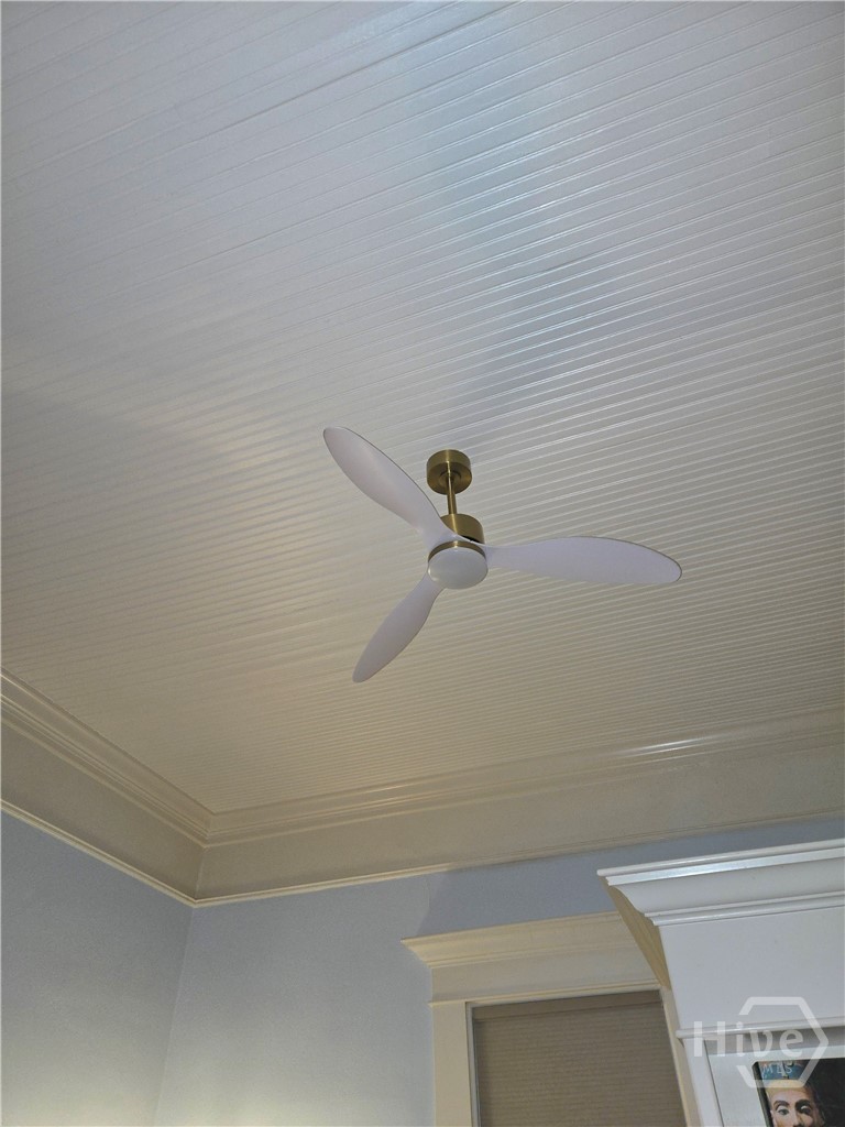 2569 Riverbend Road Athens, GA 30605 - Photo 32 of 44 Beadboard ceilings with ceiling fans and tasteful fixtures throughout.