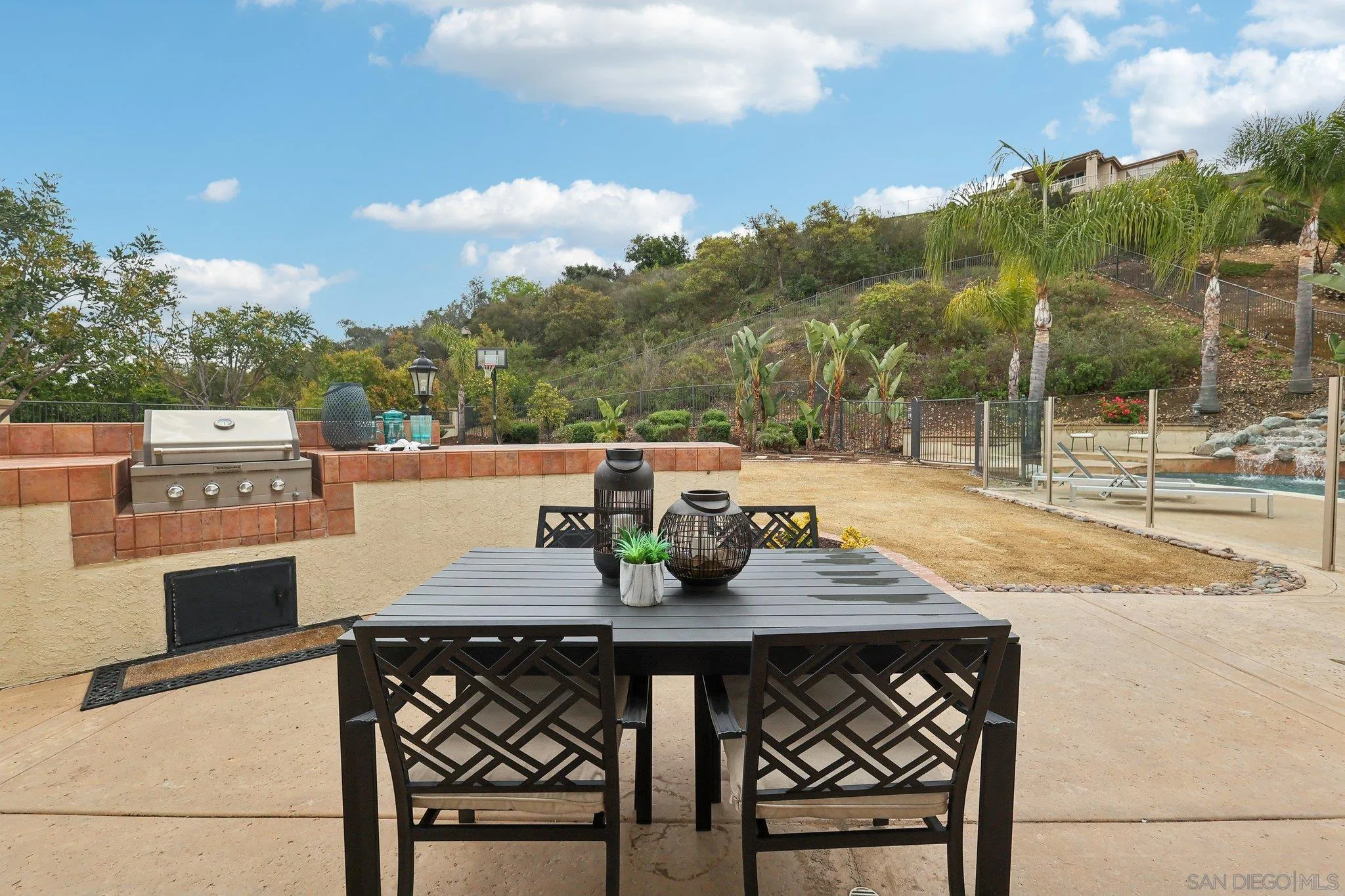 11781 Treadwell Drive Poway, CA 92064 - Photo 16 of 63 a view of an outside dining space with furniture