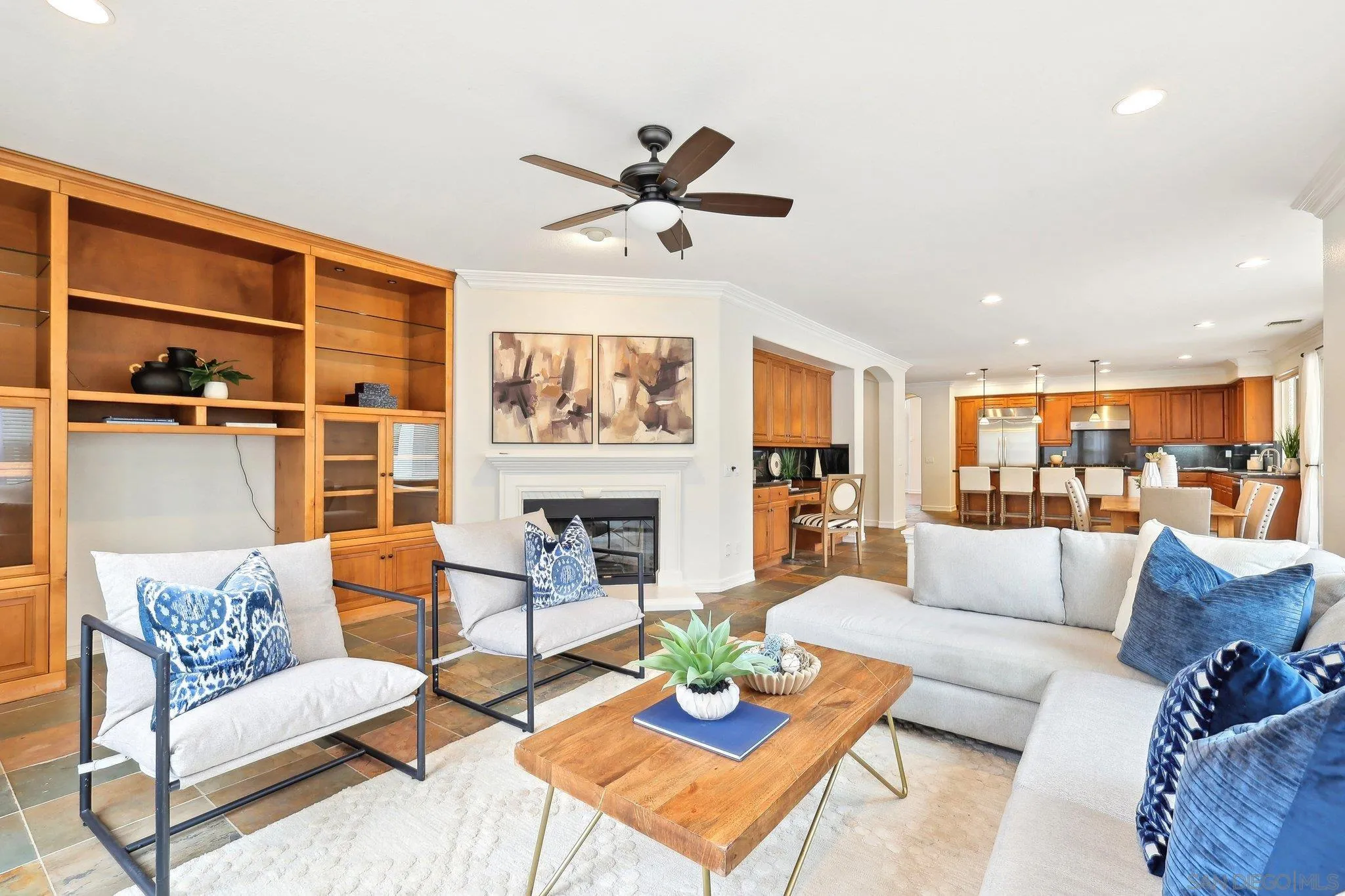 11781 Treadwell Drive Poway, CA 92064 - Photo 20 of 63 a living room with furniture and a large window