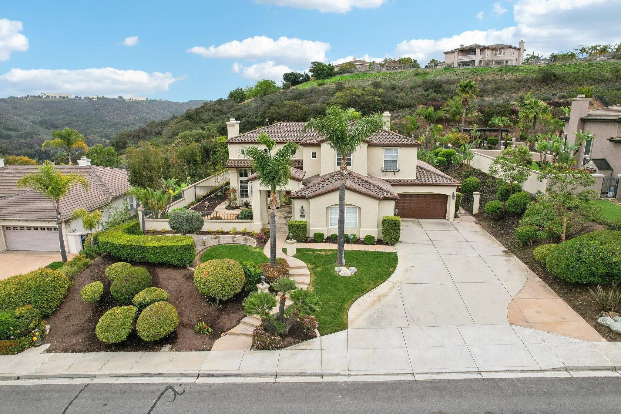 11781 Treadwell Drive Poway, CA 92064 - Photo 53 of 63 a view of a house with a yard and sitting area
