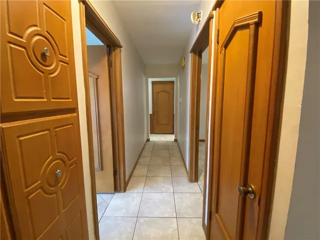 a view of front door