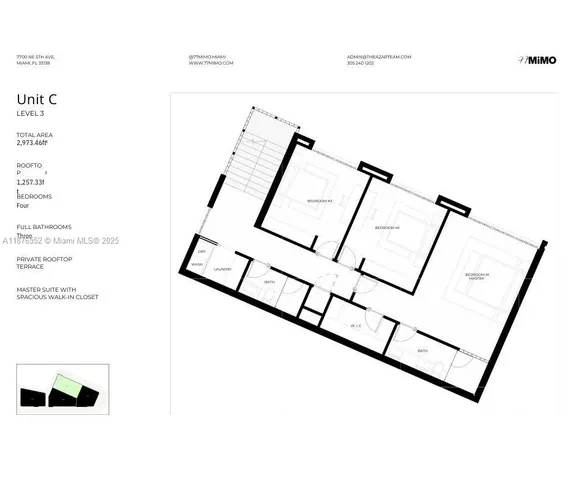 $3,270,806 | 7700 Northeast 5th Avenue, Unit C, Miami, FL 33138